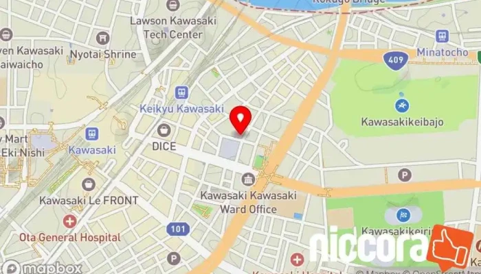 の地図 (株)エヌエスピージャパン ソフトウェア企業 で 川崎市