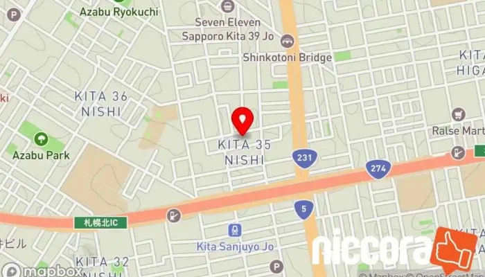 の地図 ㈱F.A.O 企業経営コンサルタント で 札幌市