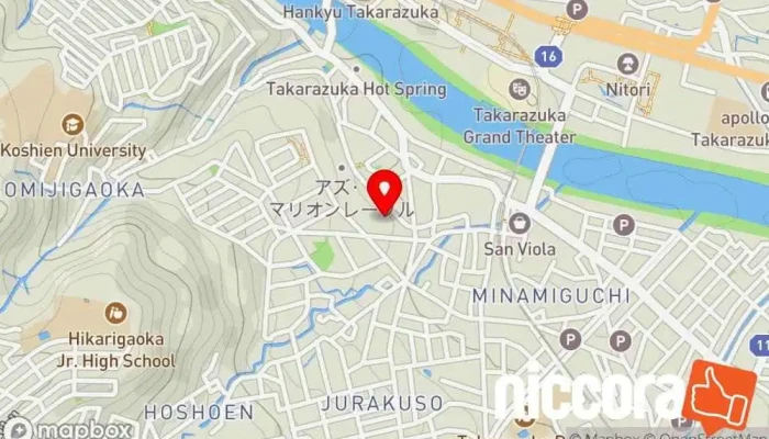 の地図 （株）FKbit IT コンサルタント で 宝塚市
