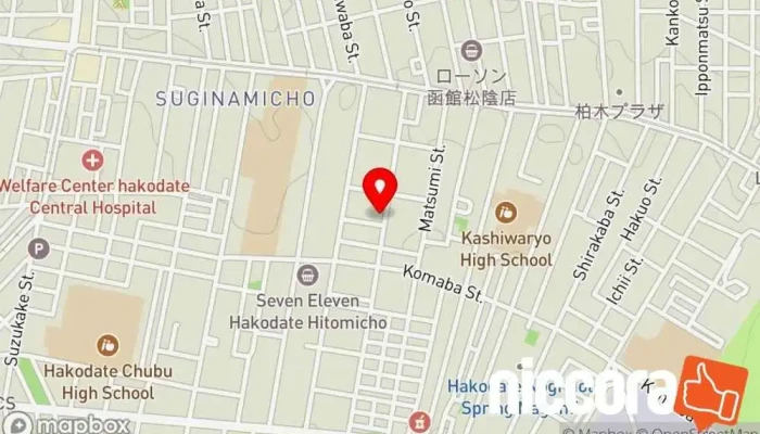 の地図 ㈱Flair Consulting IT コンサルタント, 教育コンサルタント で 函館市