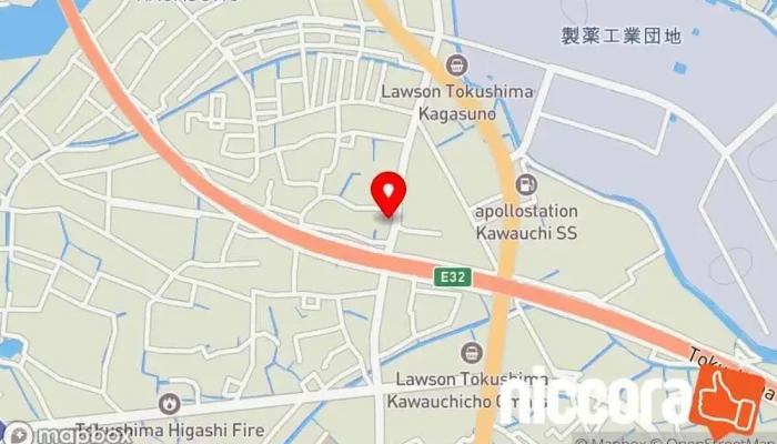 の地図 (株)ヘカトン 開発室 ソフトウェア企業 で 徳島市