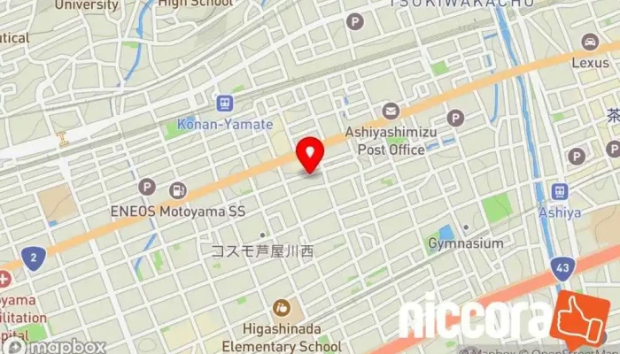 の地図 （株）インタースペース IT コンサルタント で 神戸市