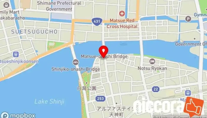 の地図 （株）イプシロンソフトウェア ソフトウェア企業 で 松江市