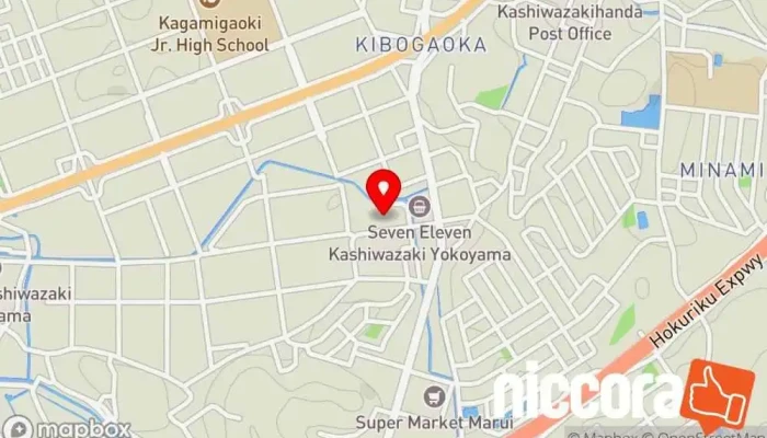 の地図 (株)イシザカ  で 柏崎市