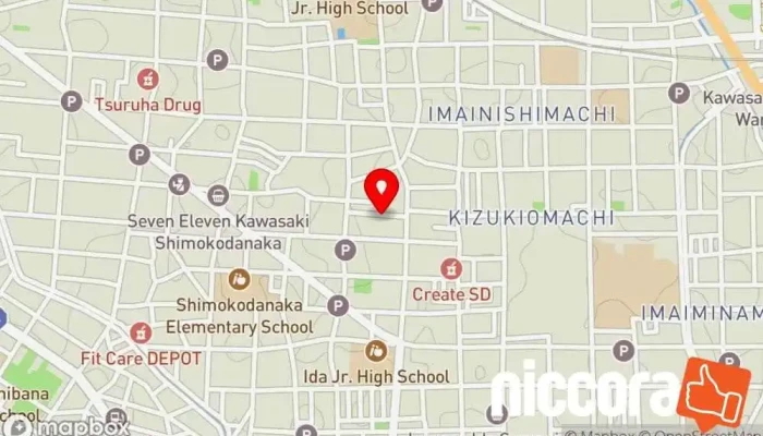 の地図 （株）IT VALUE EXPERTS IT コンサルタント で 川崎市