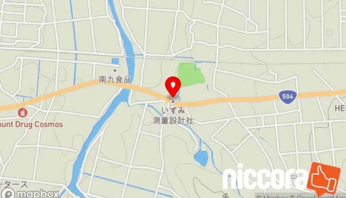 の地図 （株）いずみ測量設計社 建築設計事務所 で 出水市