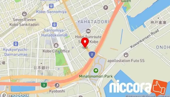 の地図 ㈱KDS IT コンサルタント, 企業のオフィス, インターネット マーケティング業, ウェブ デザイナー で 神戸市