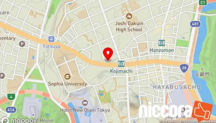 の地図 ㈱コーエイリサーチ&コンサルティング 企業のオフィス で 千代田区