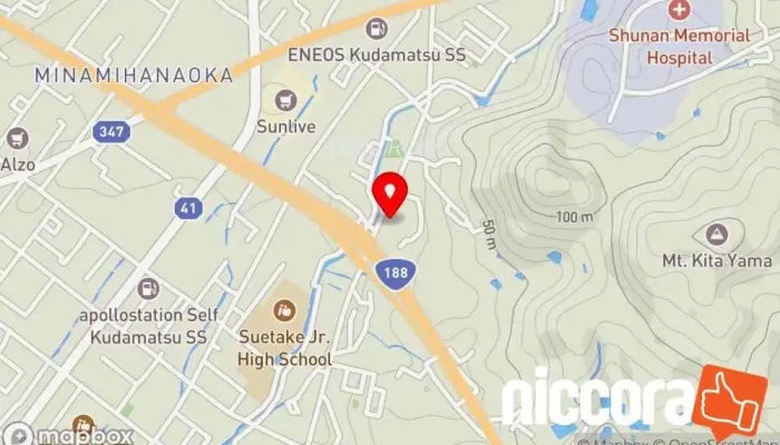 の地図 （株）くだまつムセン パソコンショップ で 下松市