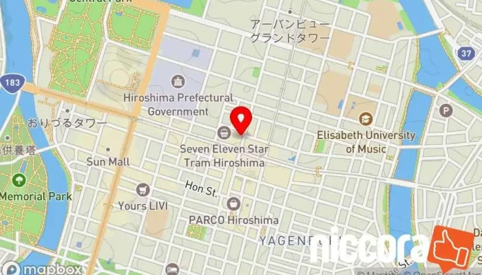 の地図 （株）クラスイット ソフトウェア企業, IT コンサルタント で 広島市
