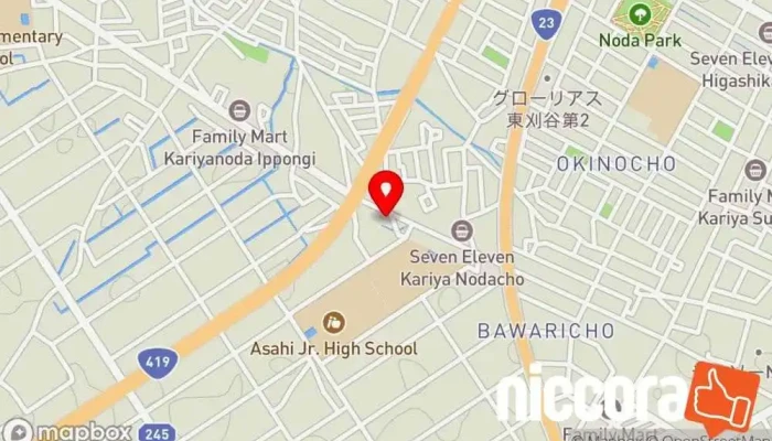 の地図 ㈱クロイツ 本社 製造元 で 刈谷市