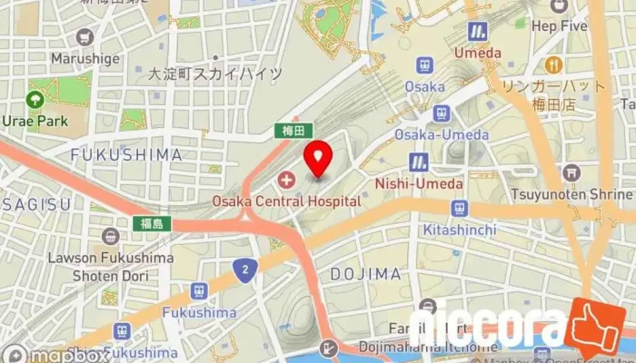 の地図 ㈱マクロミル 関西支店 IT コンサルタント で 大阪市