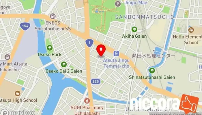 の地図 （株）ネオレックス ソフトウェア企業 で 名古屋市