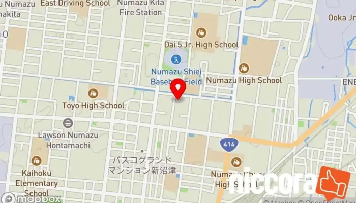 の地図 （株）Ｎｅｔ オフィス機器製造業者 で 沼津市