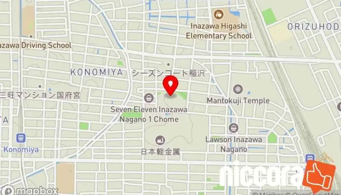 の地図 ㈱オーナス ウェブ デザイナー, IT コンサルタント, グラフィック デザイナー で 稲沢市