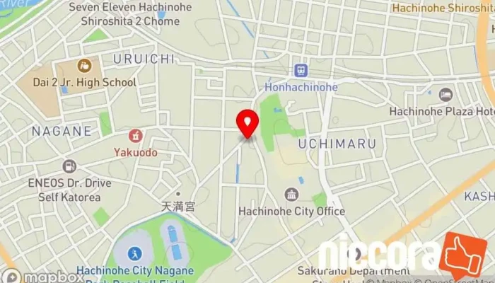 の地図 ㈱リーディングシステム ソフトウェア企業 で 八戸市