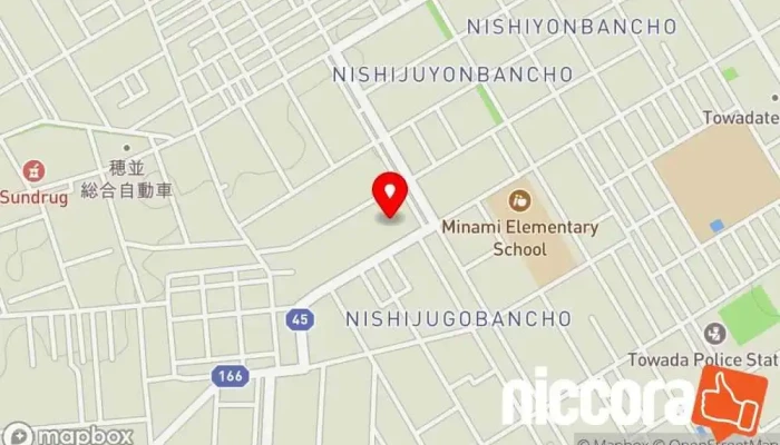 の地図 (株)サイバープロジェクト IT コンサルタント で 十和田市