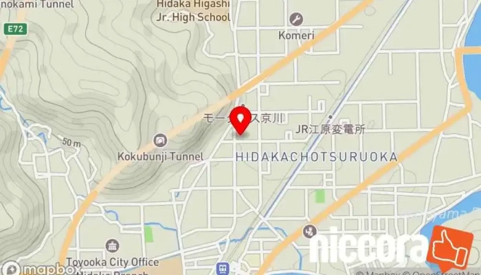 の地図 （株）システムリサーチ ソフトウェア企業 で 豊岡市