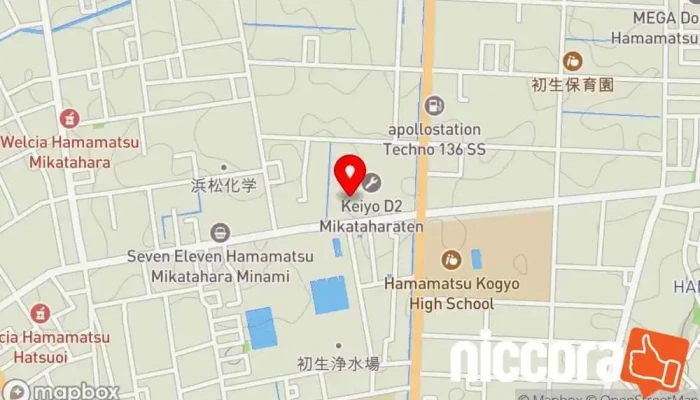 の地図 （株）スカイロジック ソフトウェア企業 で 浜松市