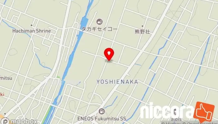 の地図 ㈱ティエスティテクノ IT コンサルタント, 電気通信設備請負業者 で 南砺市