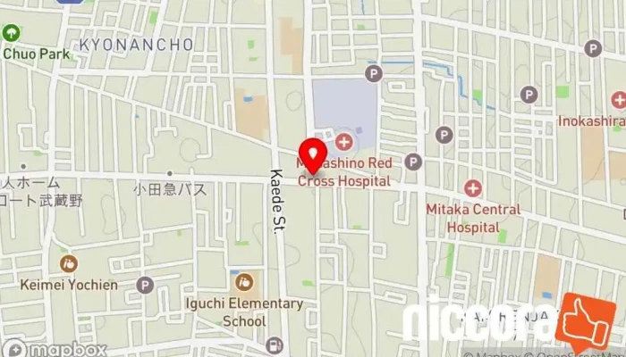 の地図 （株）ＴＳＤｎ ソフトウェア企業 で 三鷹市