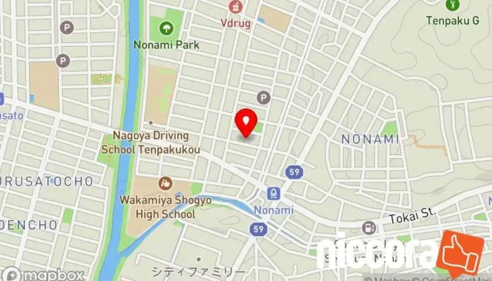 の地図 ㈱ウェブサーブ ソフトウェア企業 で 名古屋市