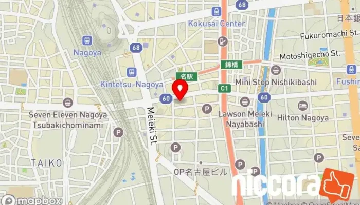 の地図 ㈱ワット・コンサルティング 名古屋営業所 人材派遣業 で 名古屋市