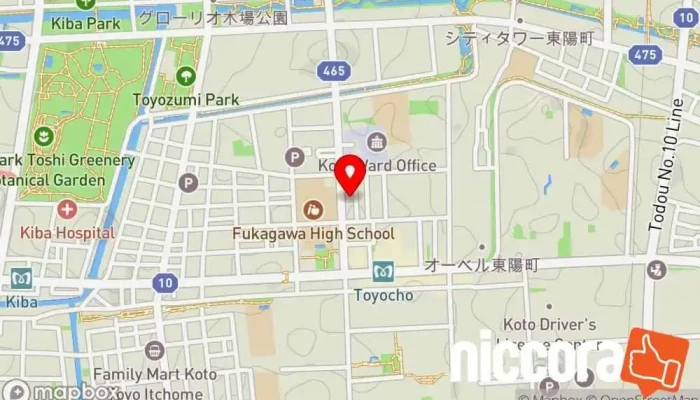 の地図 ㈱ジョイゾー IT コンサルタント で 江東区