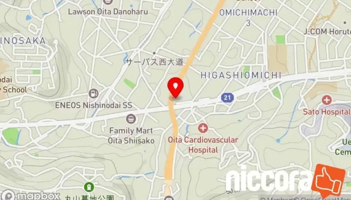 の地図 あべ中小企業診断士事務所 企業経営コンサルタント, IT コンサルタント で 大分市
