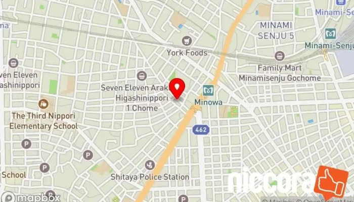 の地図 Access web solution IT コンサルタント で 荒川区