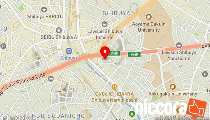 の地図 アドクロス株式会社 IT コンサルタント で 渋谷区