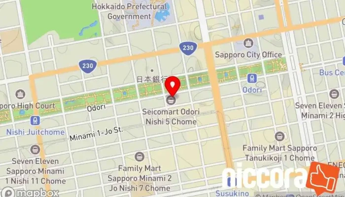 の地図 アイアルマーズ㈱ 企業経営コンサルタント, 広告代理店, IT コンサルタント, ソフトウェア企業 で 札幌市