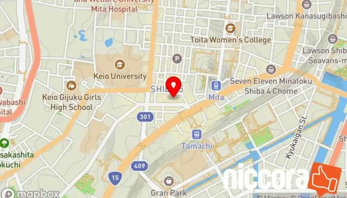 の地図 アイシーティーリンク株式会社(東京本社) IT コンサルタント, 企業のオフィス で 港区