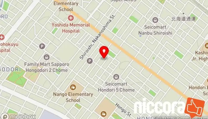 の地図 AK DESIGN STUDIO IT コンサルタント で 札幌市