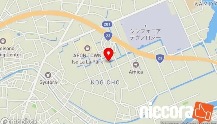 の地図 アクティメソッド伊勢校 英語学校 で 伊勢市