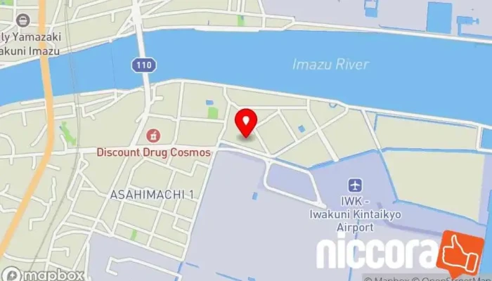 の地図 アメリカンエンジニアリングコーポレーション岩国事務所 建設会社 で 岩国市