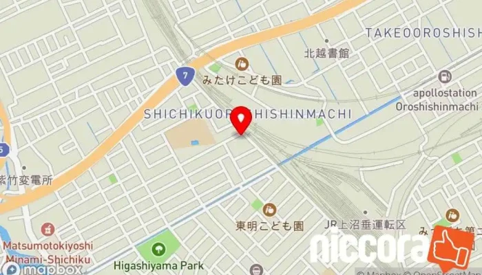 の地図 アルバ株式会社（本社） IT コンサルタント で 新潟市