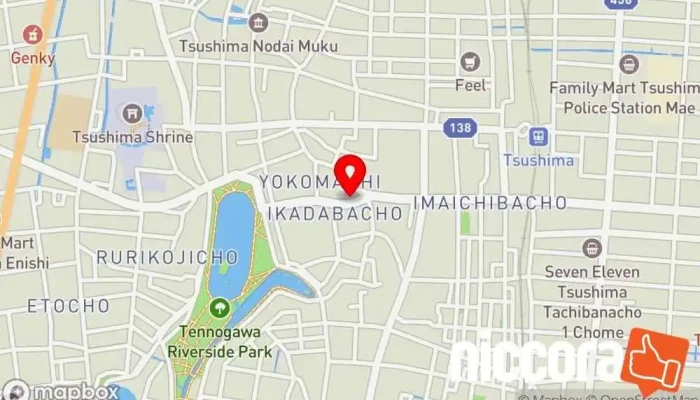の地図 Asterisk * アスタリスク * IT コンサルタント で 津島市