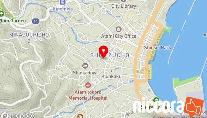 の地図 あたみデジタルスクール コンピュータ教室, パソコン卸売業者 で 熱海市
