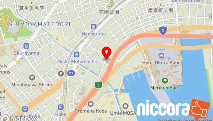 の地図 アティック合同会社 教育コンサルタント, IT コンサルタント で 神戸市