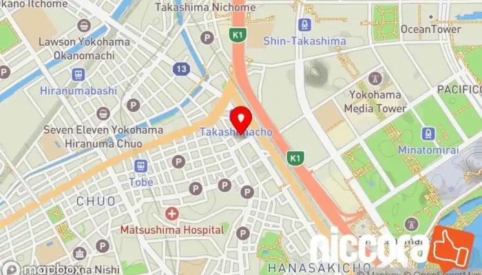 の地図 Avintonジャパン（株） ソフトウェア企業, エンジニアリング コンサルタント, 工学学校, 情報サービス業者, ソフトウェアトレーニング施設 で 横浜市