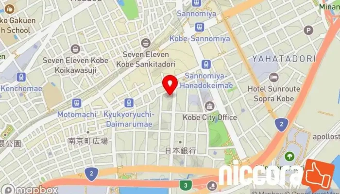 の地図 バニヤン・パートナーズ株式会社 神戸本社 IT コンサルタント で 神戸市