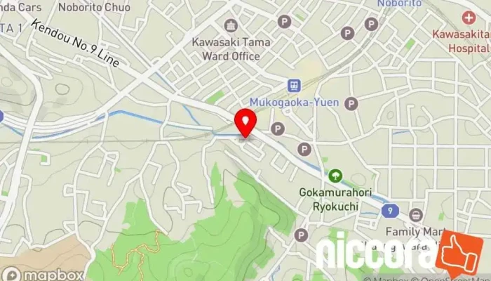 の地図 ベーグルカンパニー ベーグル専門店 で 川崎市