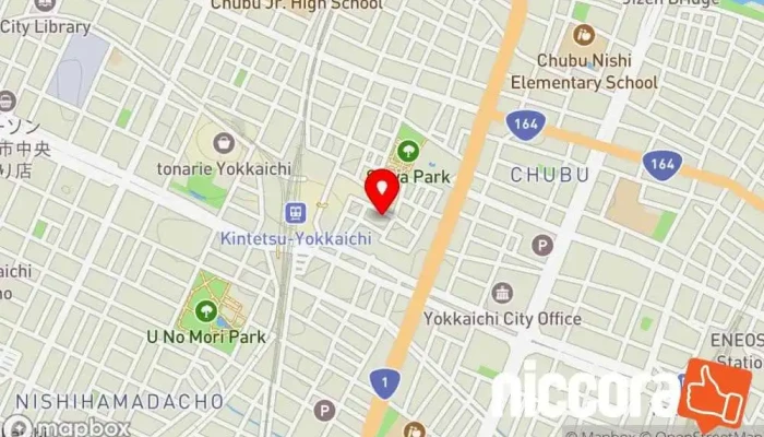 の地図 BETON DX株式会社 IT コンサルタント で 四日市市