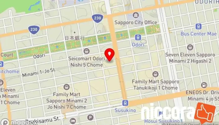 の地図 ビットスター㈱ IT コンサルタント で 札幌市