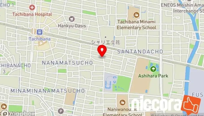 の地図 BLUE BIRD株式会社 IT コンサルタント, 情報サービス業者 で 尼崎市
