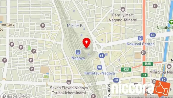 の地図 ボストンコンサルティンググループ中部・関西オフィス 人事コンサルティング で 名古屋市
