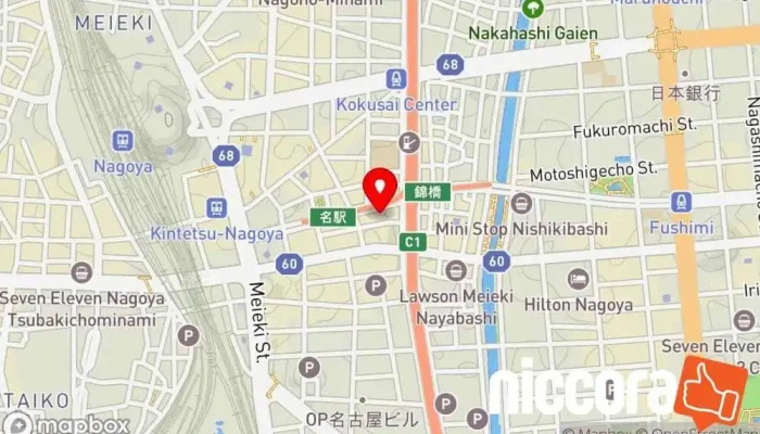 の地図 ブレイン・ゲート IT コンサルタント, エンジニアリング コンサルタント, ソフトウェア企業, ウェブ デザイナー で 名古屋市