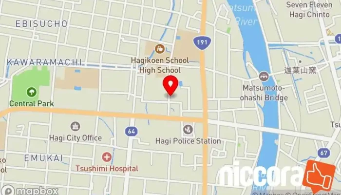 の地図 C&C（シーアンドシー） ウェブ デザイナー で 萩市