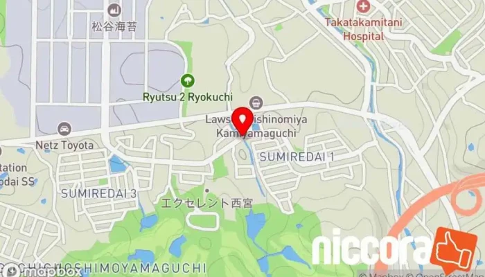 の地図 ダビ･デザイン 関西･支部 ウェブ デザイナー, IT コンサルタント, コンピューター サポート、サービス, コンピュータ教室 で 西宮市